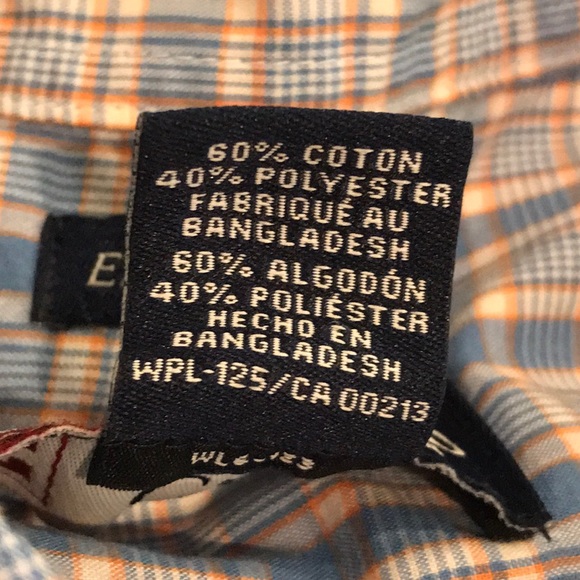 Mens short sleeve 2XL CHAPS button down - Picture 4 of 5